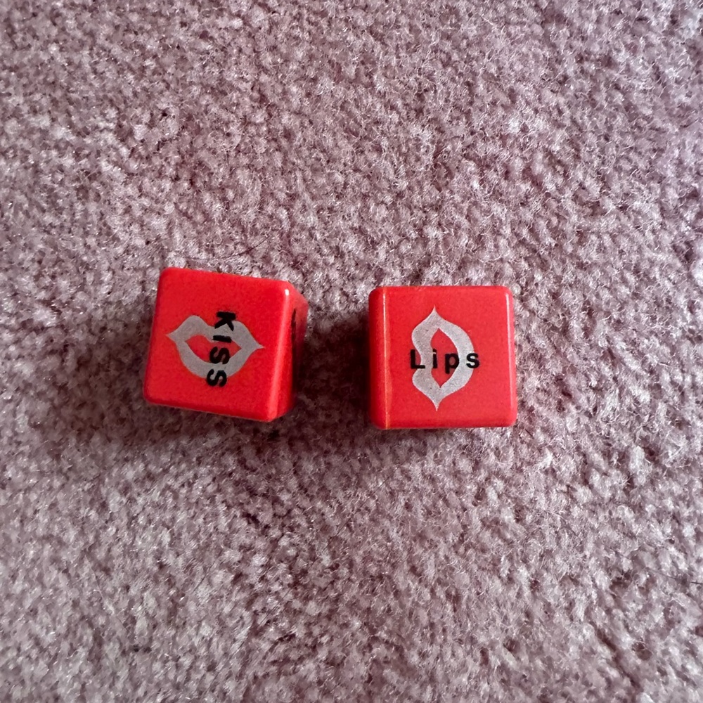 Fun bedroom dice set